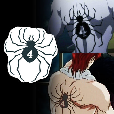 Hisoka Spider Tattoo Phantom Troupe