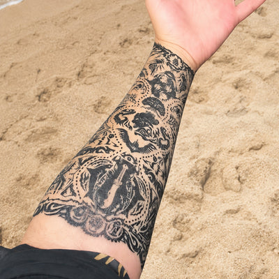 Jason Brody Arm Temporary Tattoo