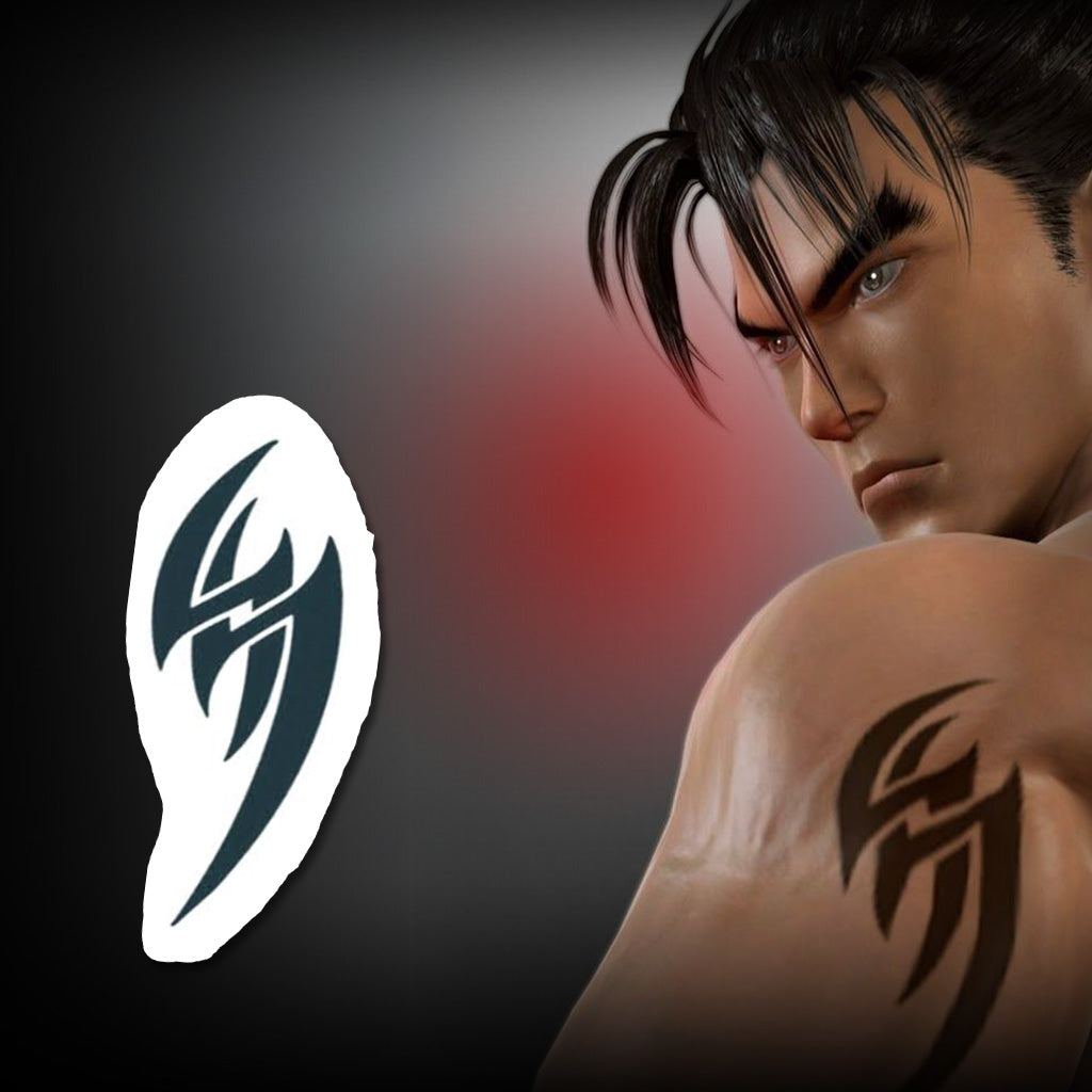 Jin Kazama Temporary Tattoo TattooIcon