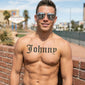 Johnny Cage Chest Tattoo