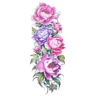 Large Pink & Purple Peonies