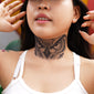 Owl Neck Tattoo