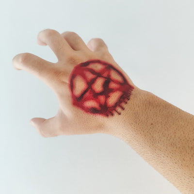 Bloody Pentagram Tattoo