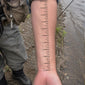 10 Inch Ruler Temporary Tattoo