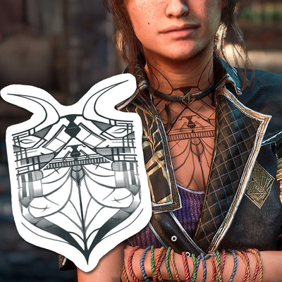Sciel Expedition 33 Temporary Tattoo