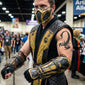 Scorpion Cosplay Tattoo