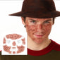 Freddy Face Burns FX Tattoo