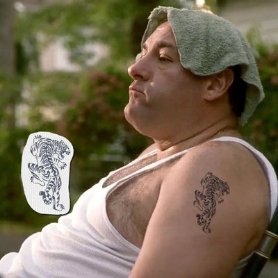 Tony Soprano Tiger Tattoo