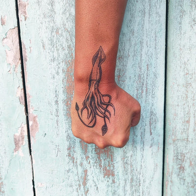 Giant Squid Tattoo