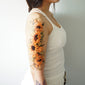 Sunflower Sleeve Tattoo