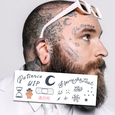 Teddy Swims Temporary Tattoos