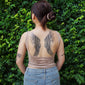 Large Wings Tattoo