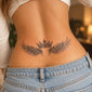 Crowned Wings Tattoo