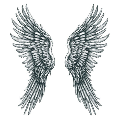 Large Wings Tattoo