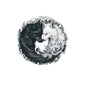 Wolves Yin Yang Tattoo