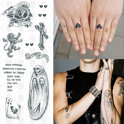 Yungblud Temporary Tattoos FULL SET