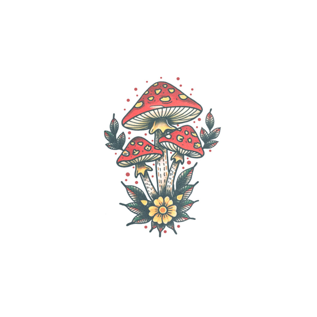 Magic Mushroom Tattoo TattooIcon