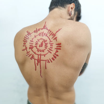 Astarion Scar Temporary Tattoo
