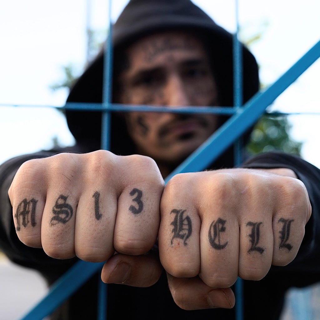 Gangster Knuckle Tattoos Words - Temu