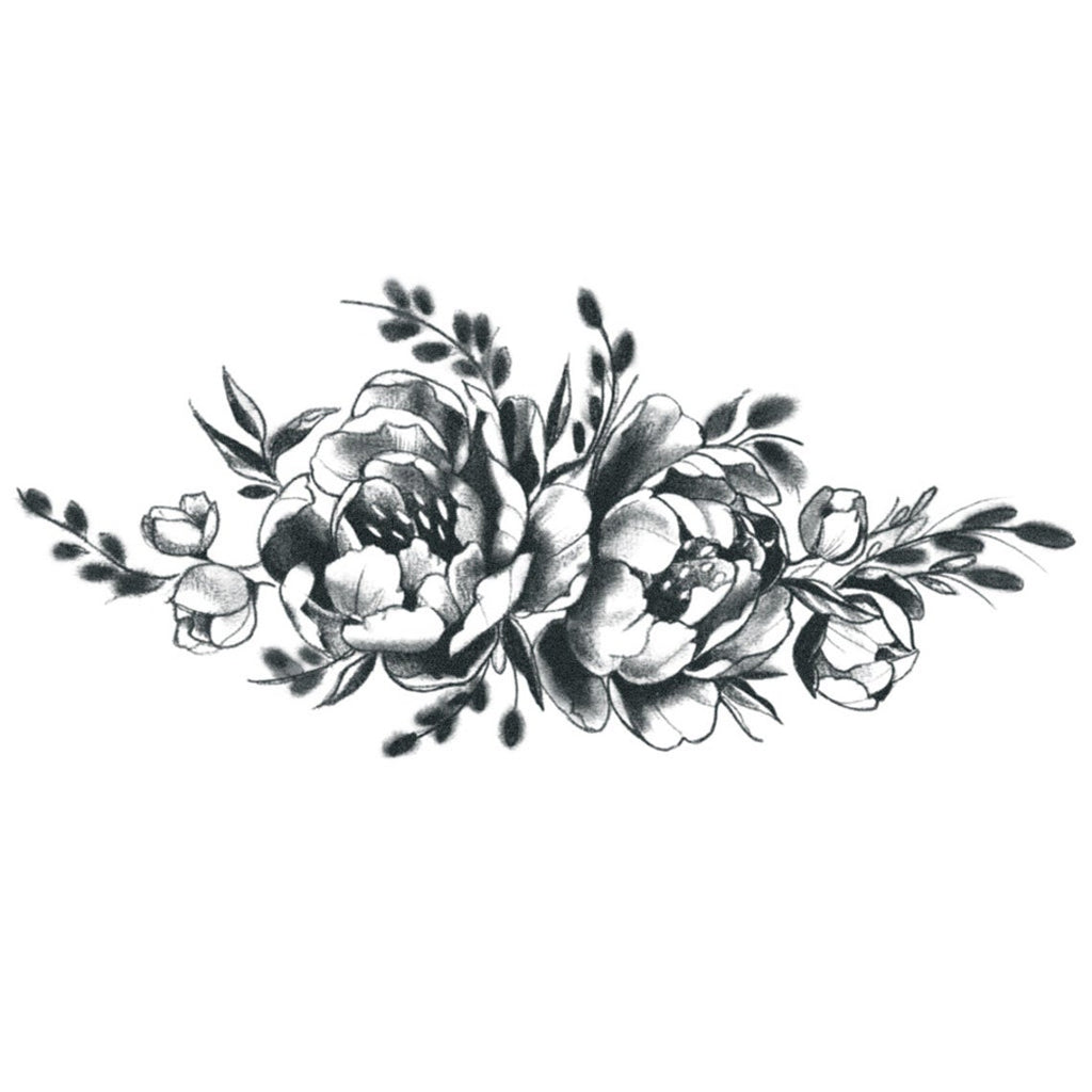 60+ Black & Gray Flower Tattoos by Anna Bravo - List Inspire | Hawaiian flower  tattoos, Flower tattoo sleeve, Floral arm tattoo