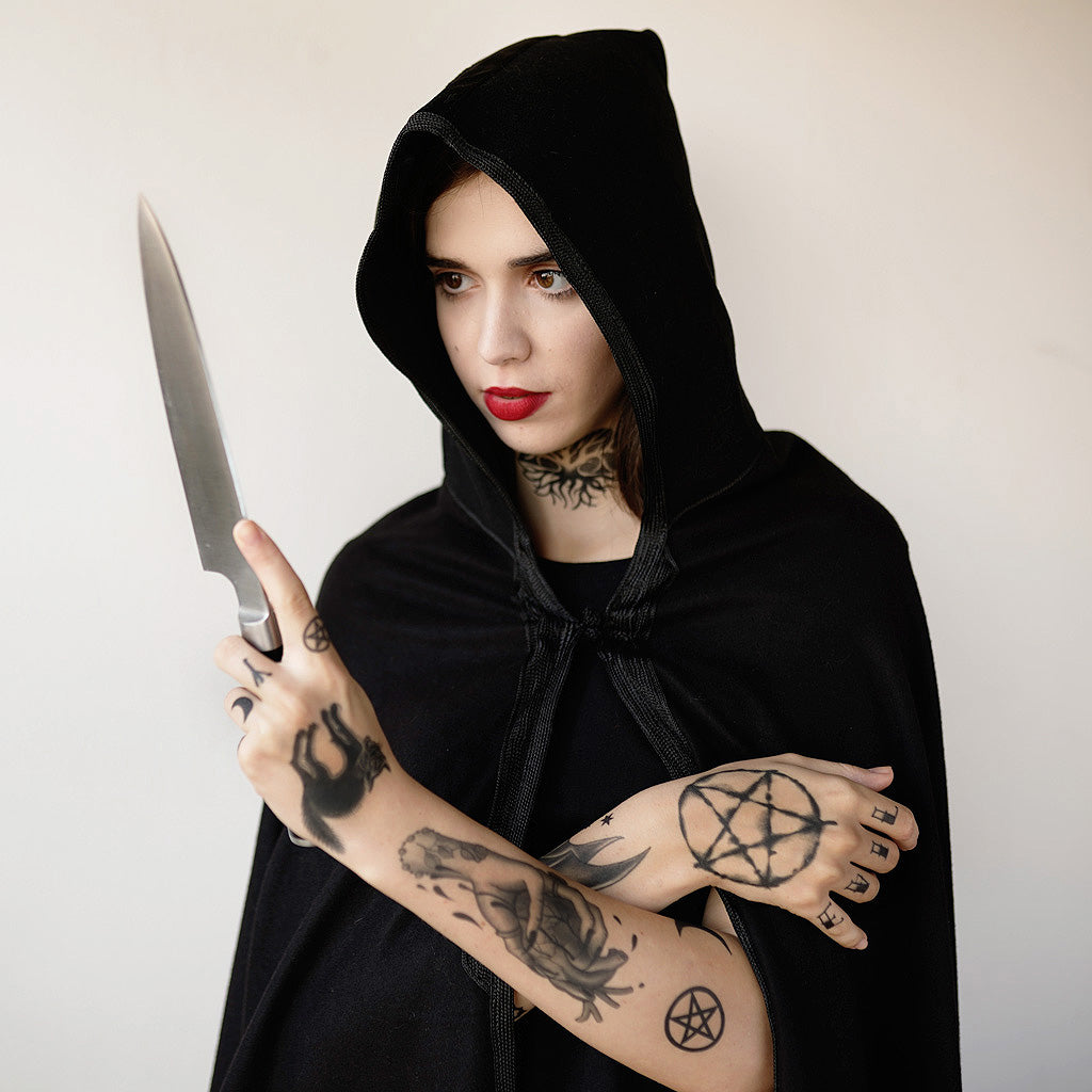 witch knife tattoos