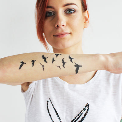 Flying Birds Tattoo