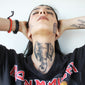 xxxtentacion neck tattoo