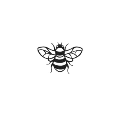 Bee Tattoo Set (2 tattoos)