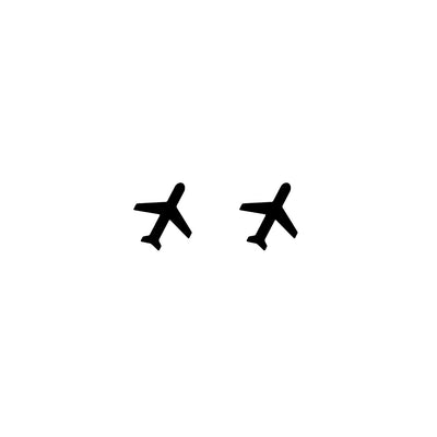 Airplane Tattoo (Set of 2)