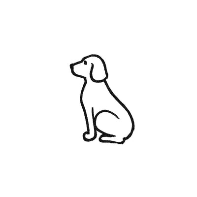 dog minimalist
