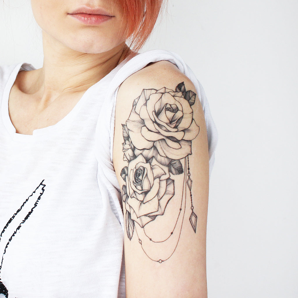 Rose Jewelry Tattoo