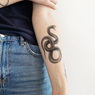 serpent snake tattoo