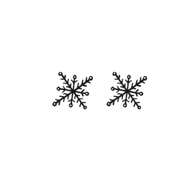minimalist snowflake