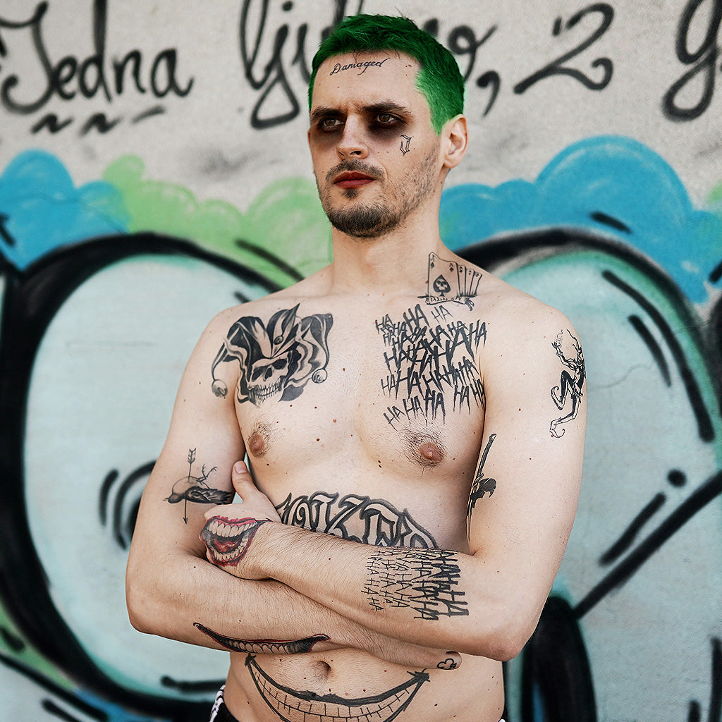Suicide Squad director explains why Jared Leto's Joker has those tattoos |  The Independent | The Independent