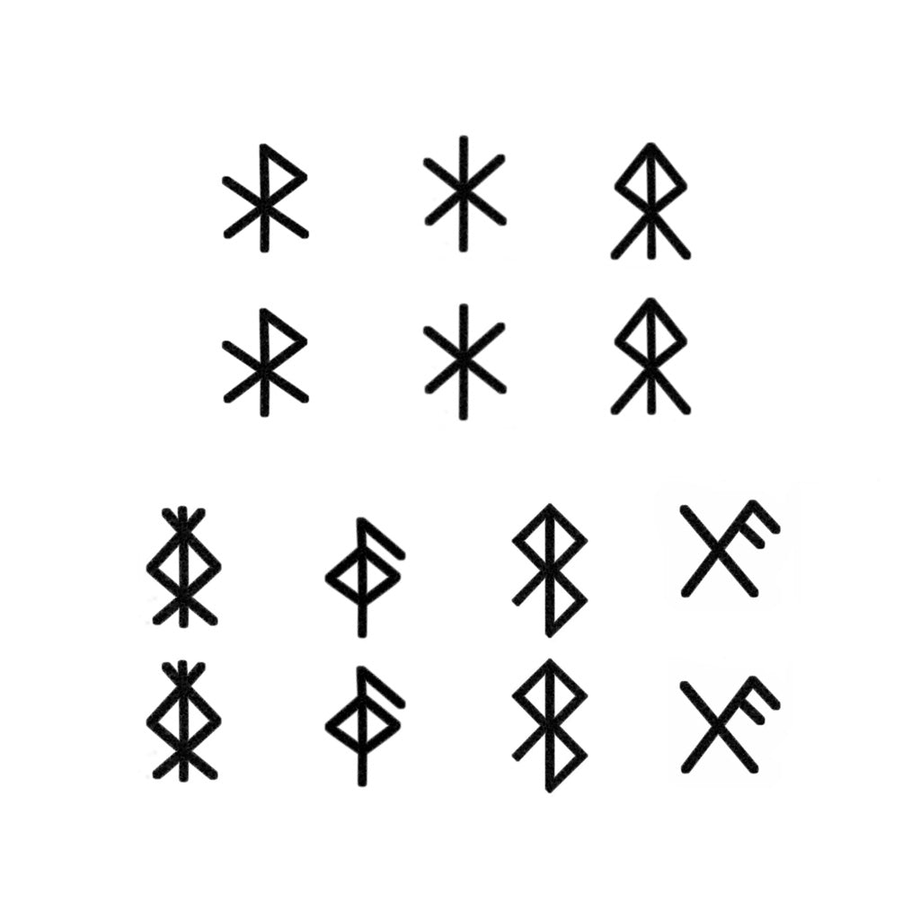 viking warrior runes