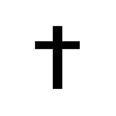 Simply Inked Cross Tattoo Pack, Religious Art Tattoo Design, Long Lasting  and Quality Tattoo - Colour: Black for All Occasion - Walmart.com