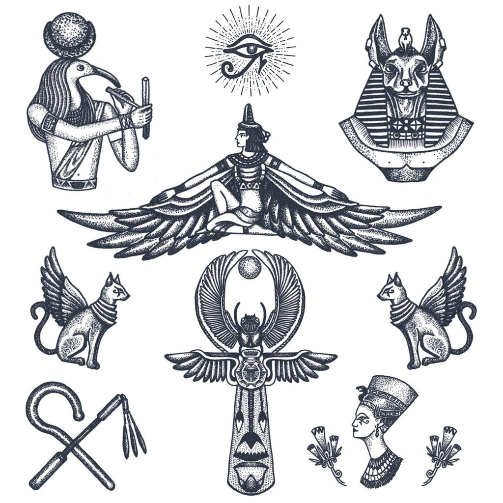 Mermaid Tattoo, osiris Myth, osiris, bastet, isis, Eye of Horus, egyptian  Hieroglyphs, ankh, Horus, anubis | Anyrgb
