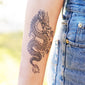 Black Chinese Dragon Tattoo