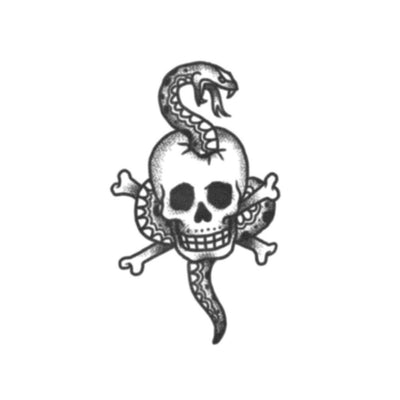 Dead Man's Snake Tattoo