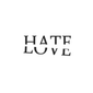 Love Hate Illusion Tattoo