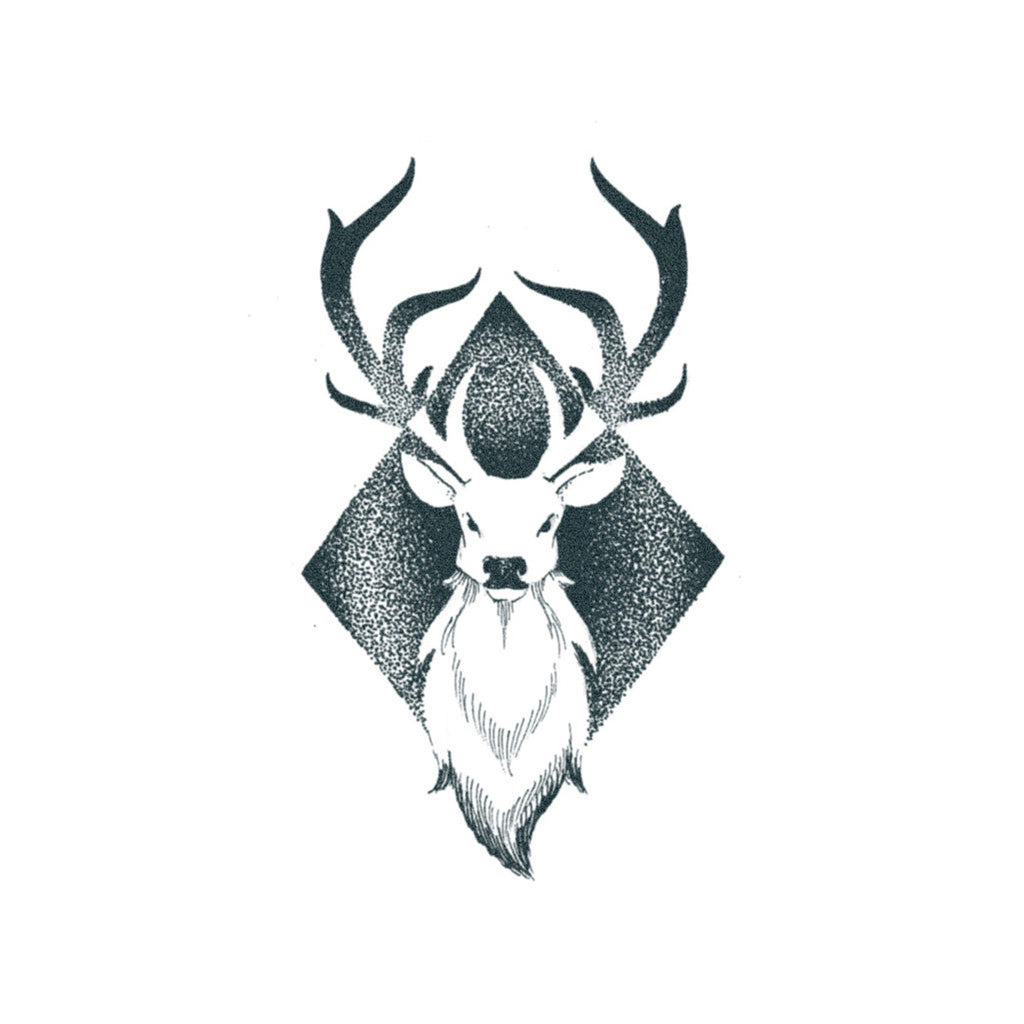 Majestic Deer Tattoo