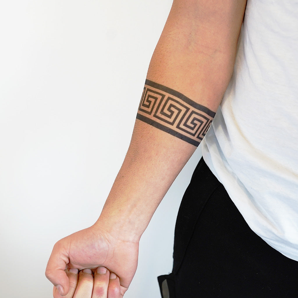 Runic Armband Temporary Tattoo TattooIcon