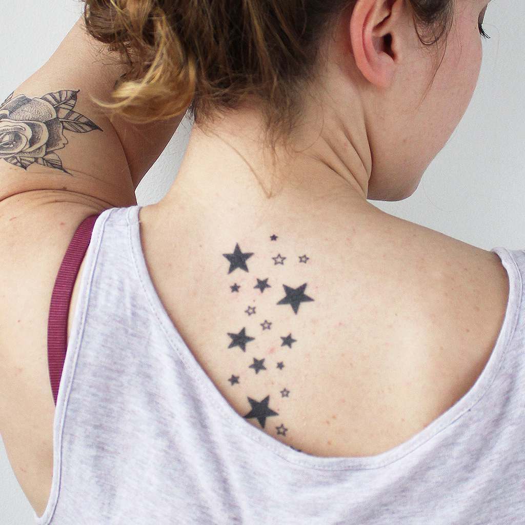star constellation temporary tattoo