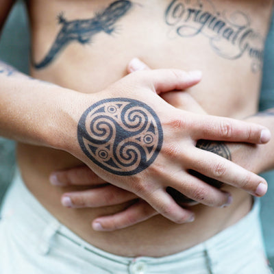 Dragon Ring Tattoo Waterproof For Men and Women Temporary Tattoo –  Temporarytattoowala
